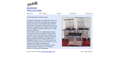 Desktop Screenshot of dogshowtrolleys.com